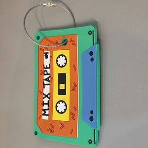 90s Mix Tape #1 Cassette Luggage Tag NWOT